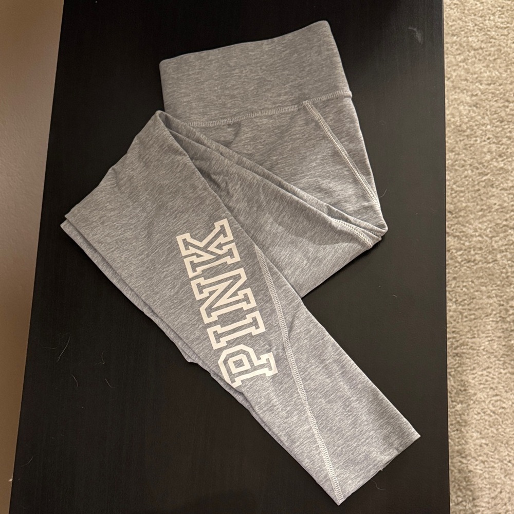 PINK Victoria's Secret Heather Gray yoga pants